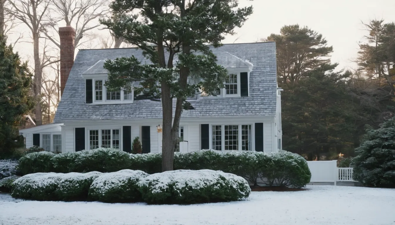 Large tree beside a Cape Cod style home in Point Pleasant before removal